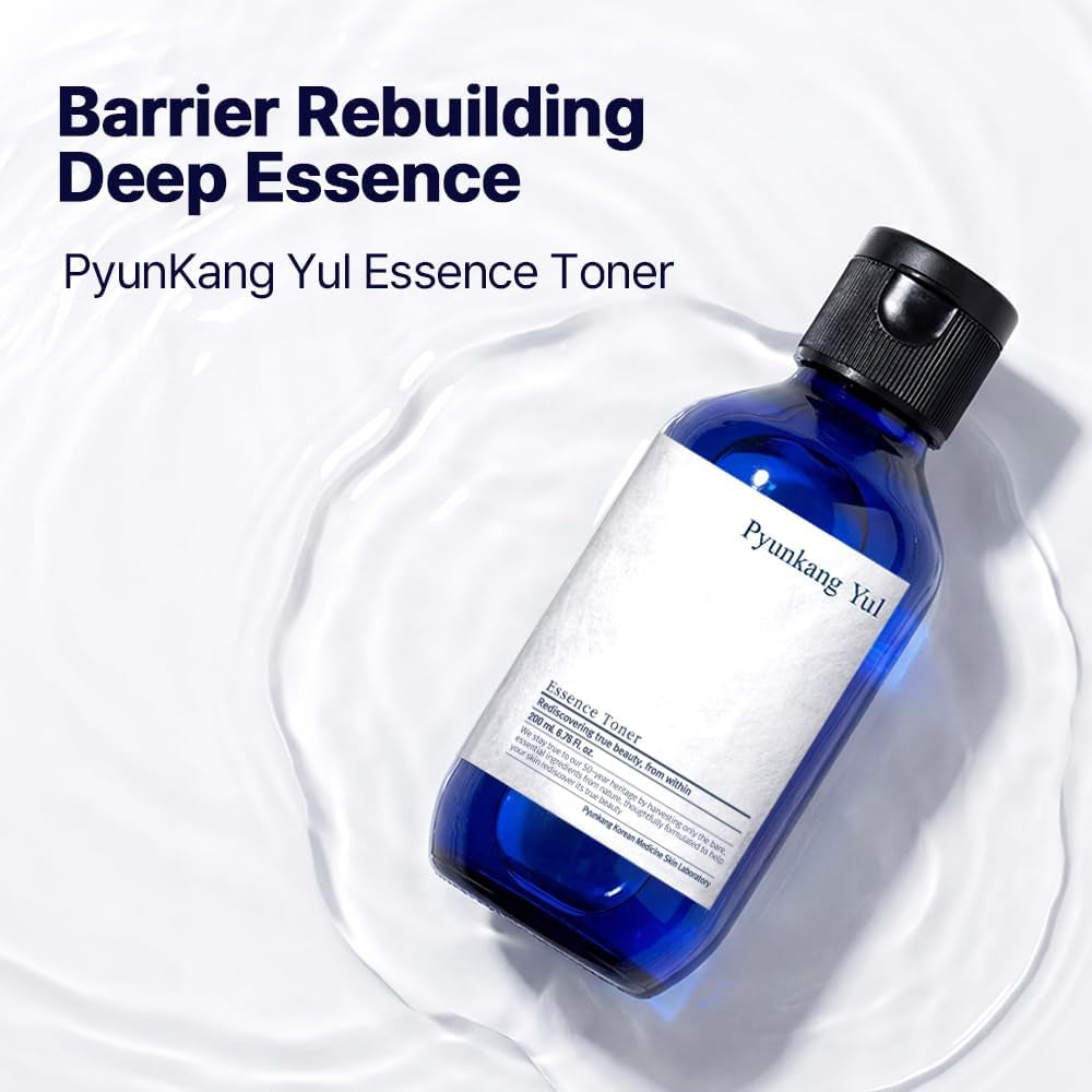 [PKY] Essence Toner for Deep Hydration, Highly Concentrated Essence Facial Toner, Minimal Ingredients, Zero-Irritation, Korean Skincare (6.8 Fl. Oz, 200Ml)